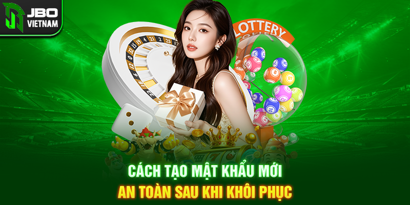 Cách tạo mật khẩu mới an toàn sau khi khôi phục